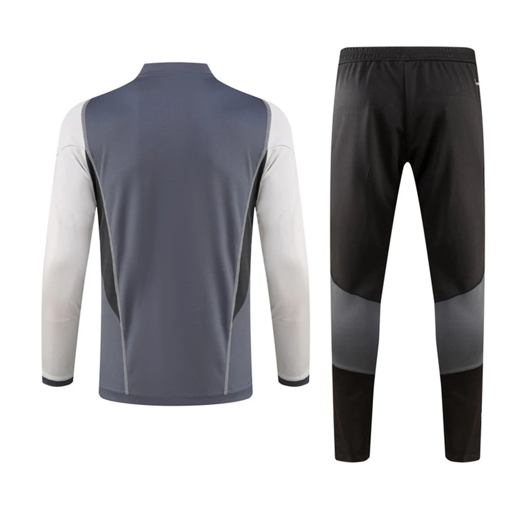 Inter Miami CF 1 4 Zip Tracksuit 2023 24 Kids Gray — photo 2