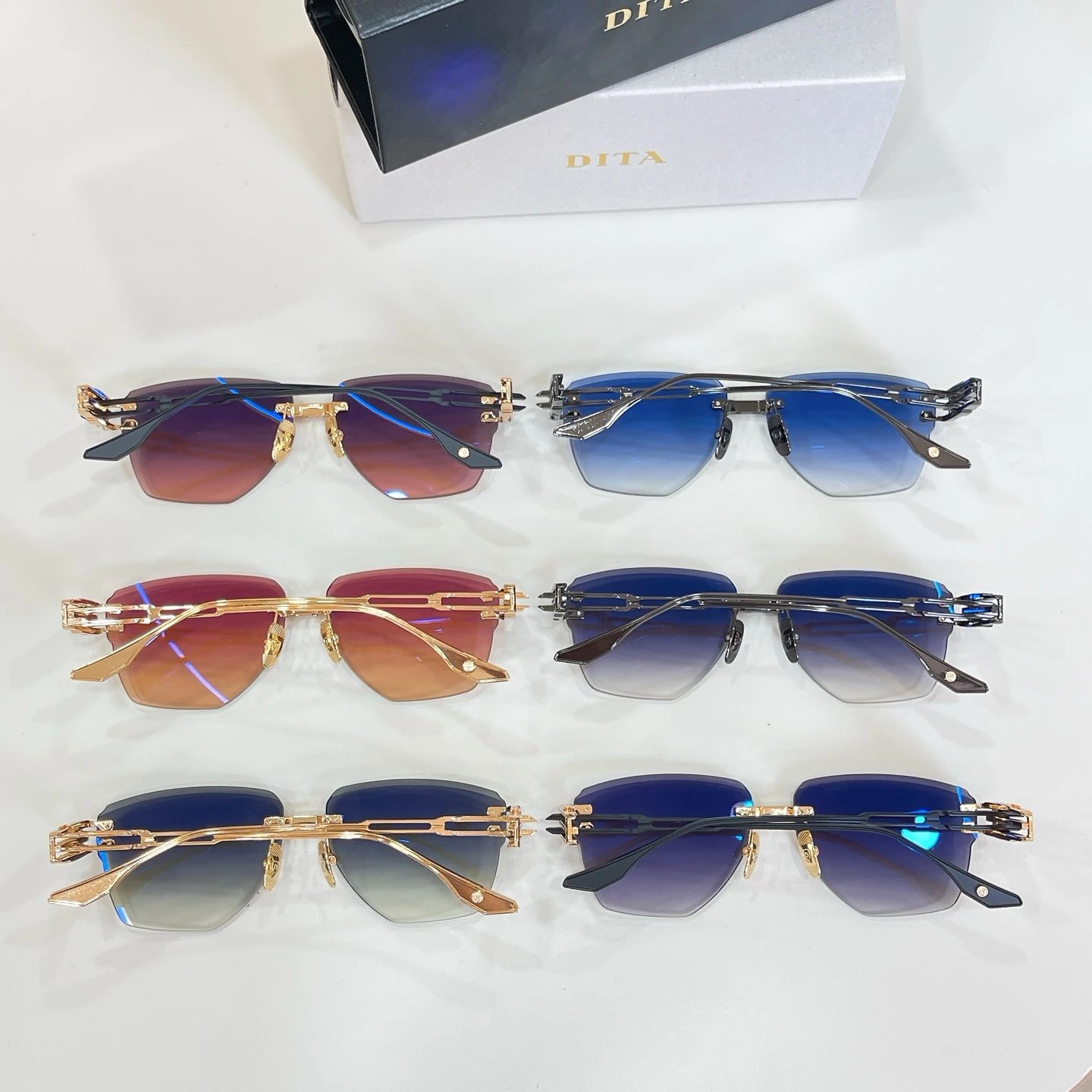 DITA DTX197 Sunglasses 58-13-142 — QC