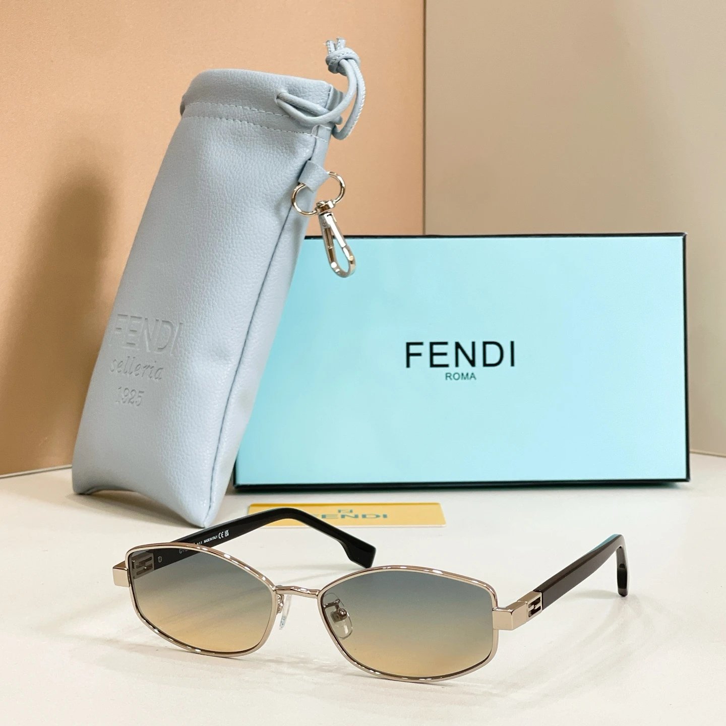 Fendi FE 40216U Sunglasses 56-15-140 — photo 7