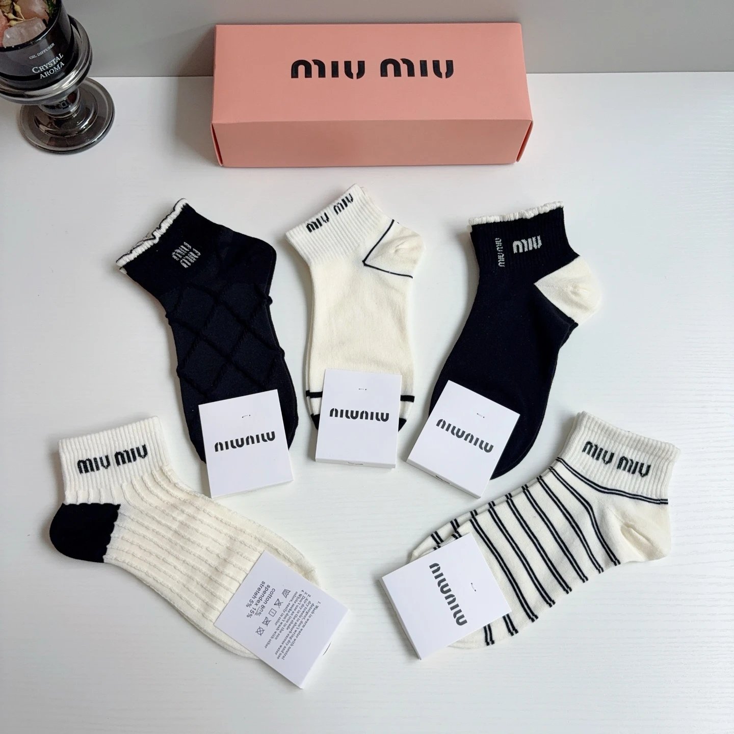 Miu Miu Cotton Socks Ver.B — photo 8