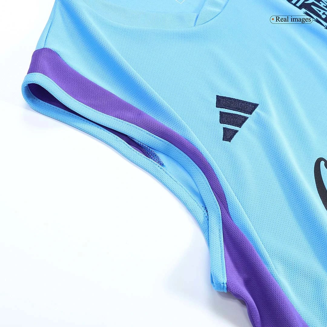 Argentina 2023 Pre Match Sleeveless Top Blue Jersey — Photo 6