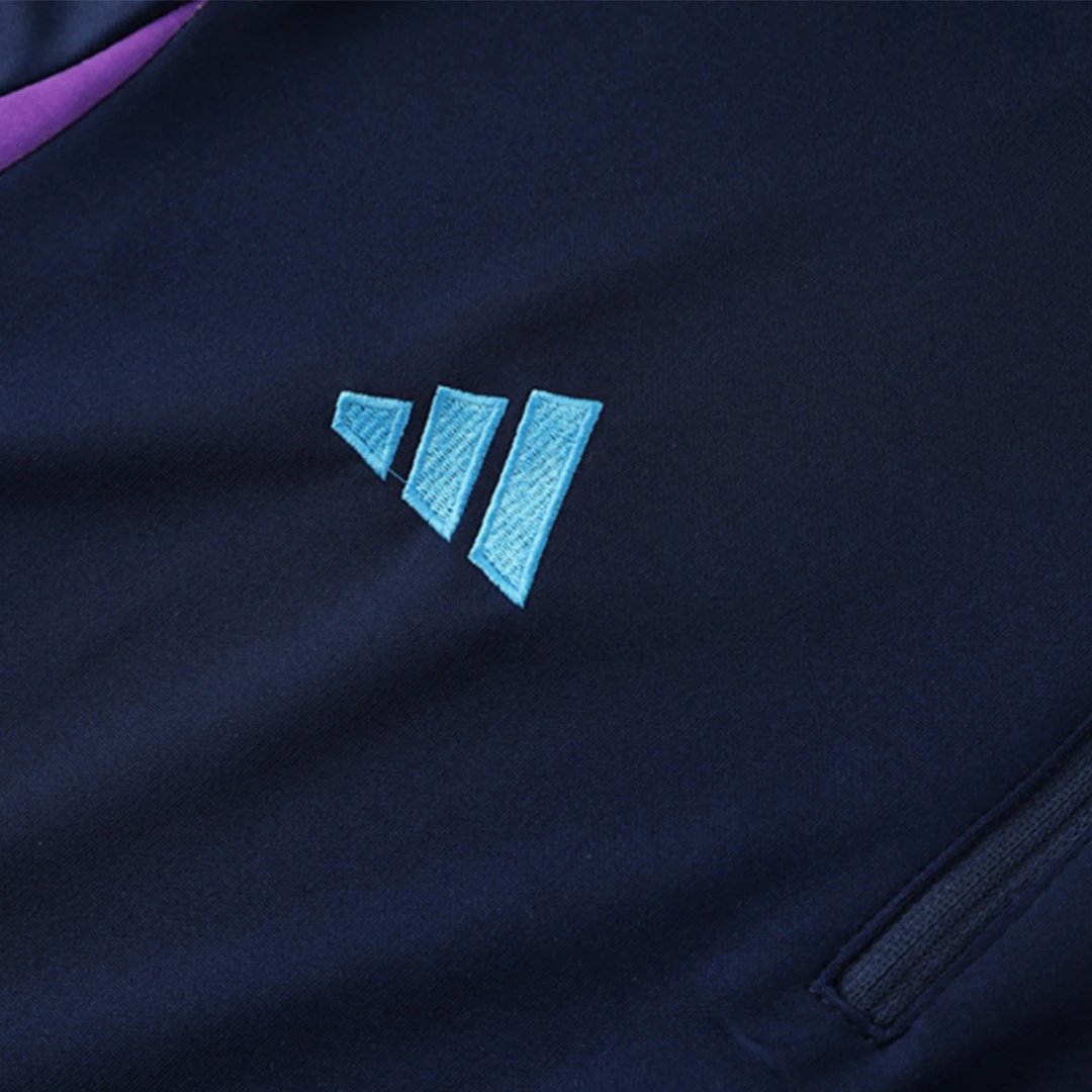 Argentina 1 4 Zip Tracksuit 2022 23 Royal Blue Three Stars — photo 8