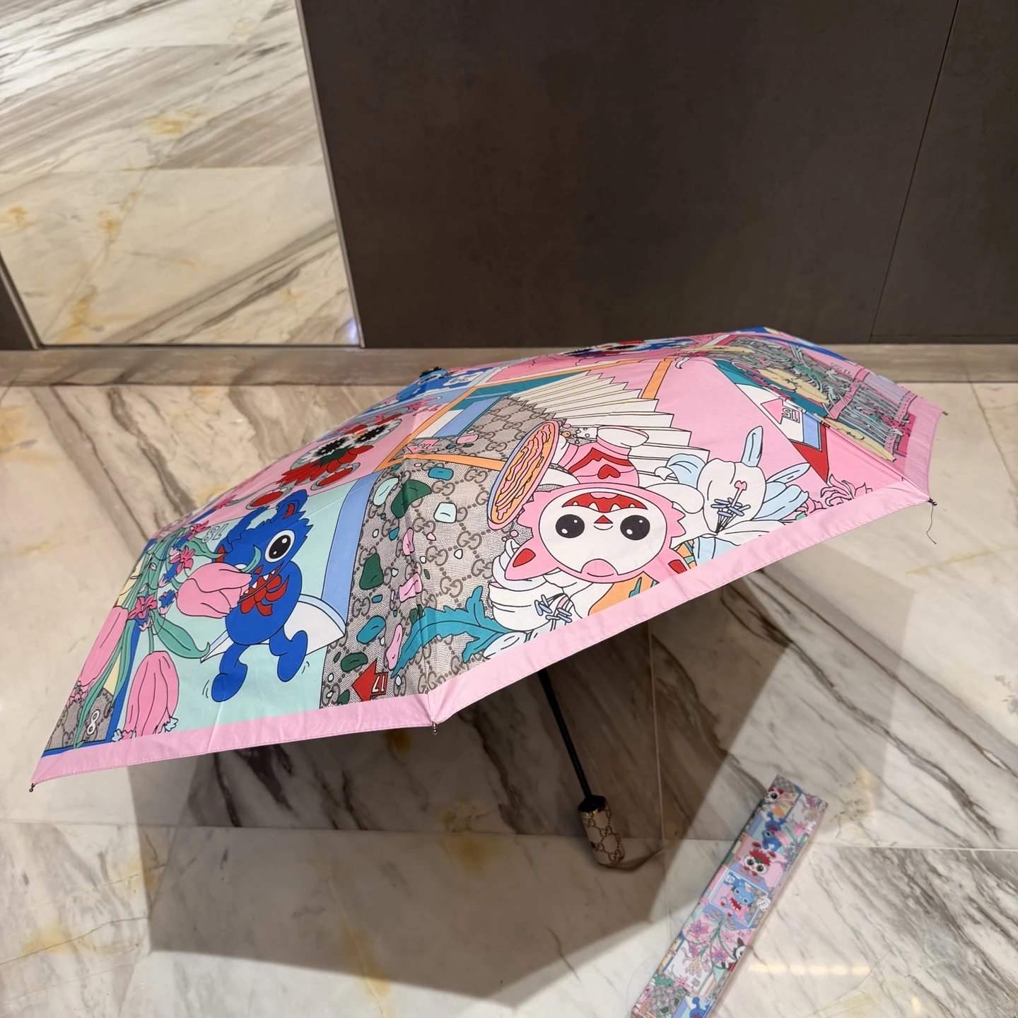 Gucci UV Protection Folding Umbrella Ver.C — Photo 8