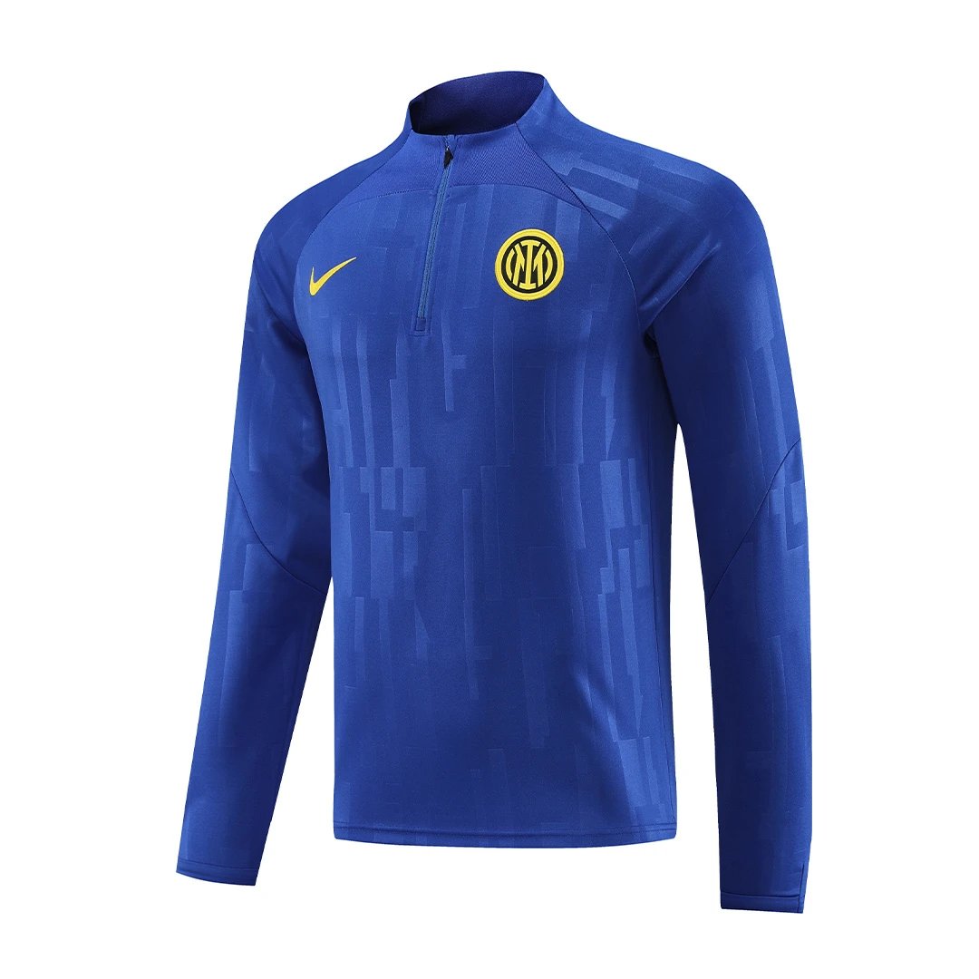Inter Milan 1 4 Zip Tracksuit 2023 24 Blue — photo 4