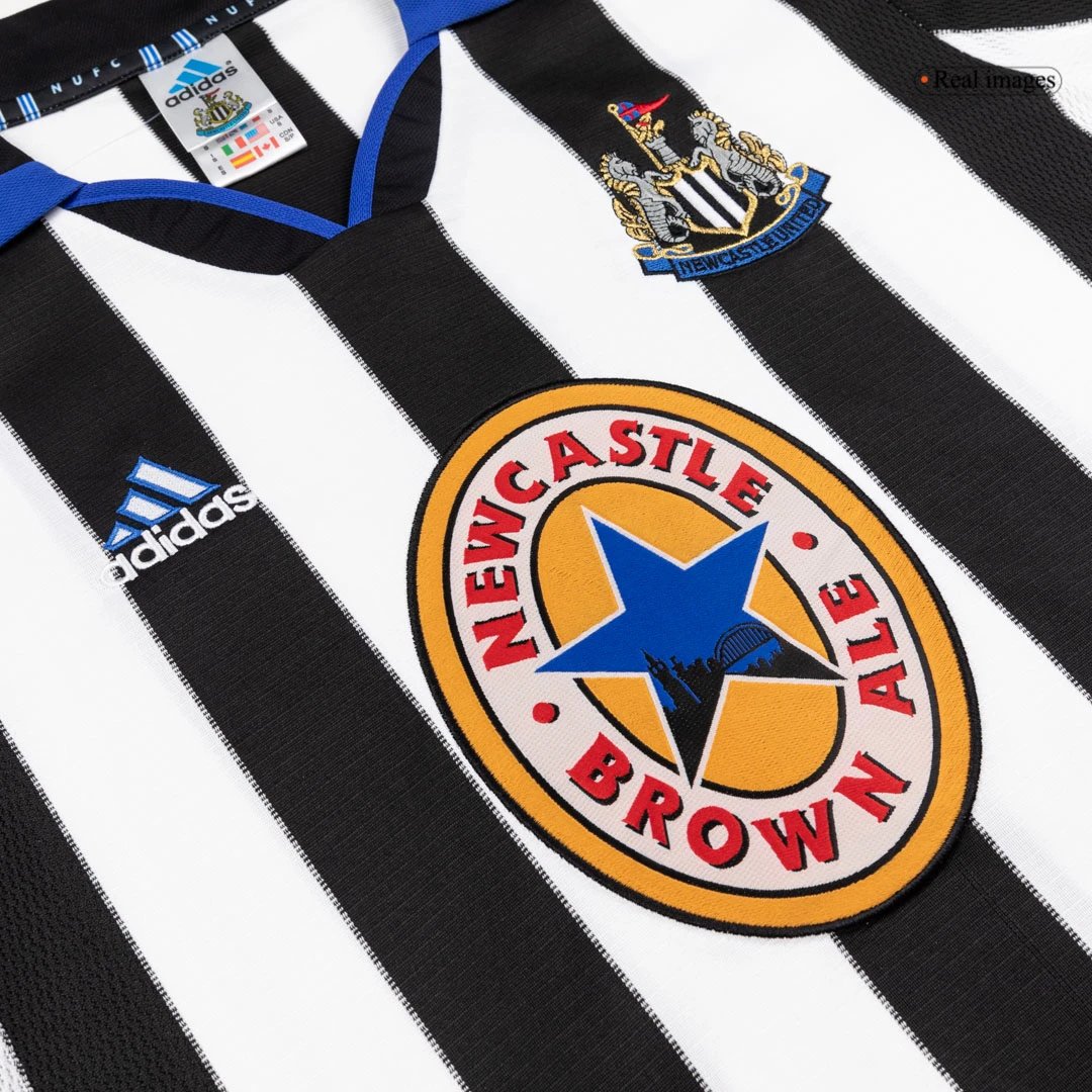Newcastle 1999/00 United Retro Home Jersey — Photo 6