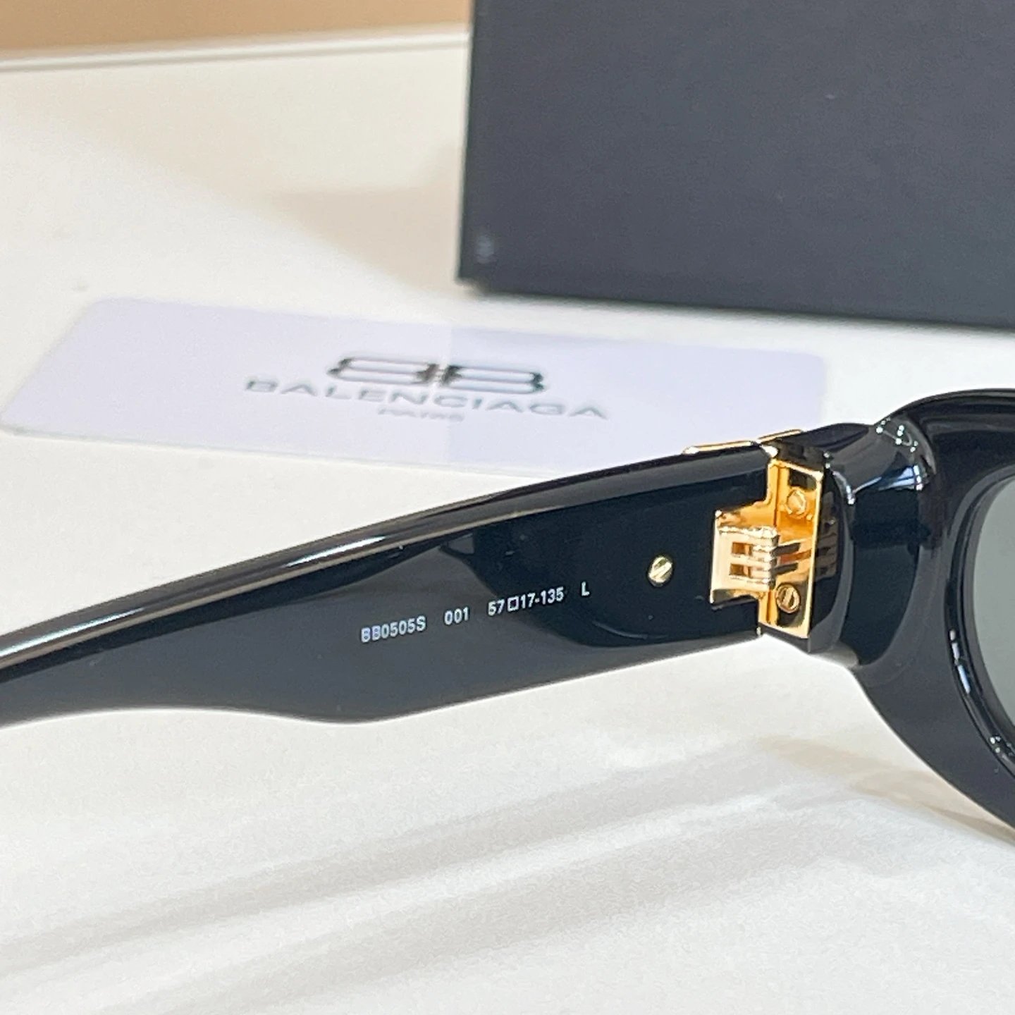 Balenciaga BB0505S Sunglasses 57-17-135 — QC