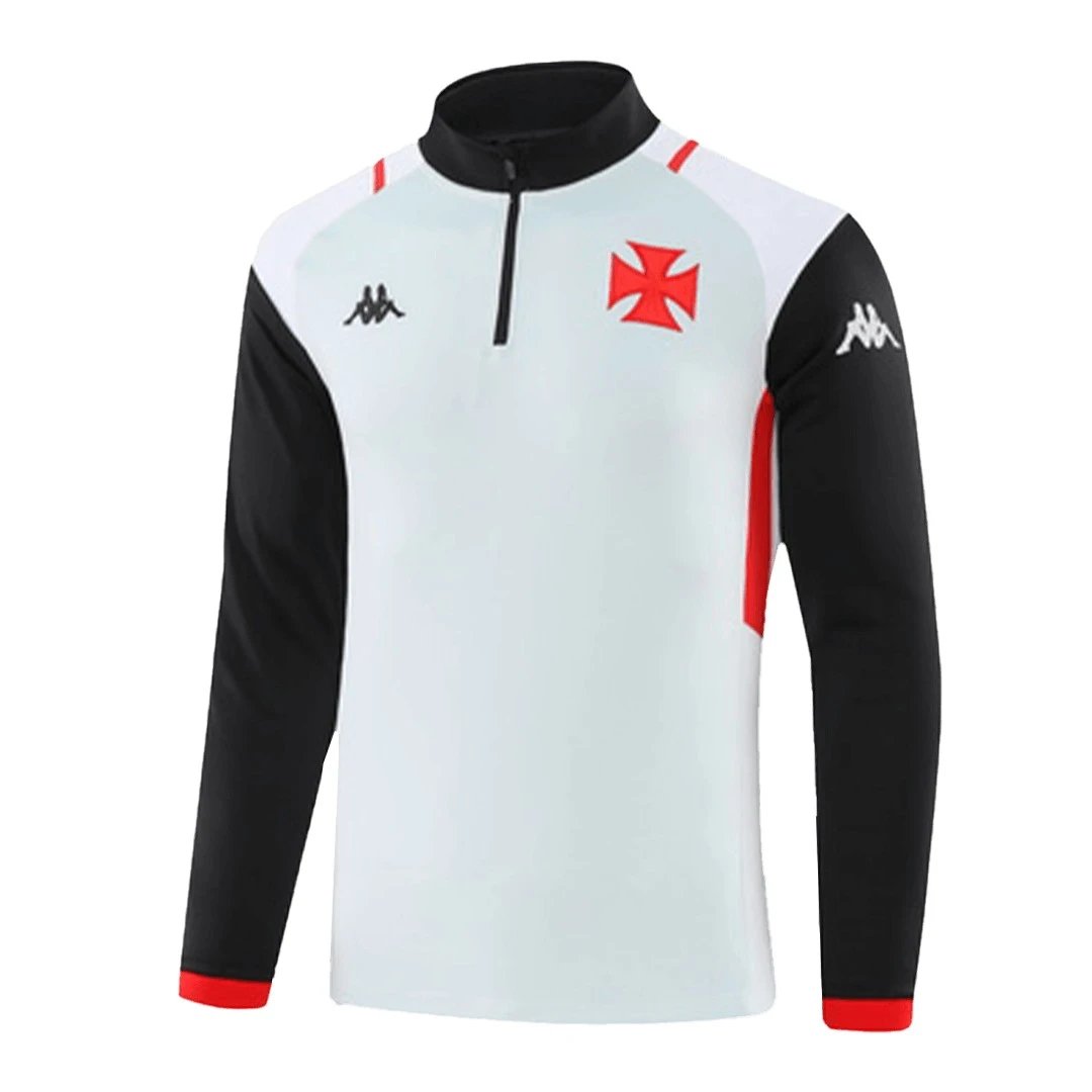 Vasco da Gama 1 4 Zip Tracksuit 2023 24 White — photo 3