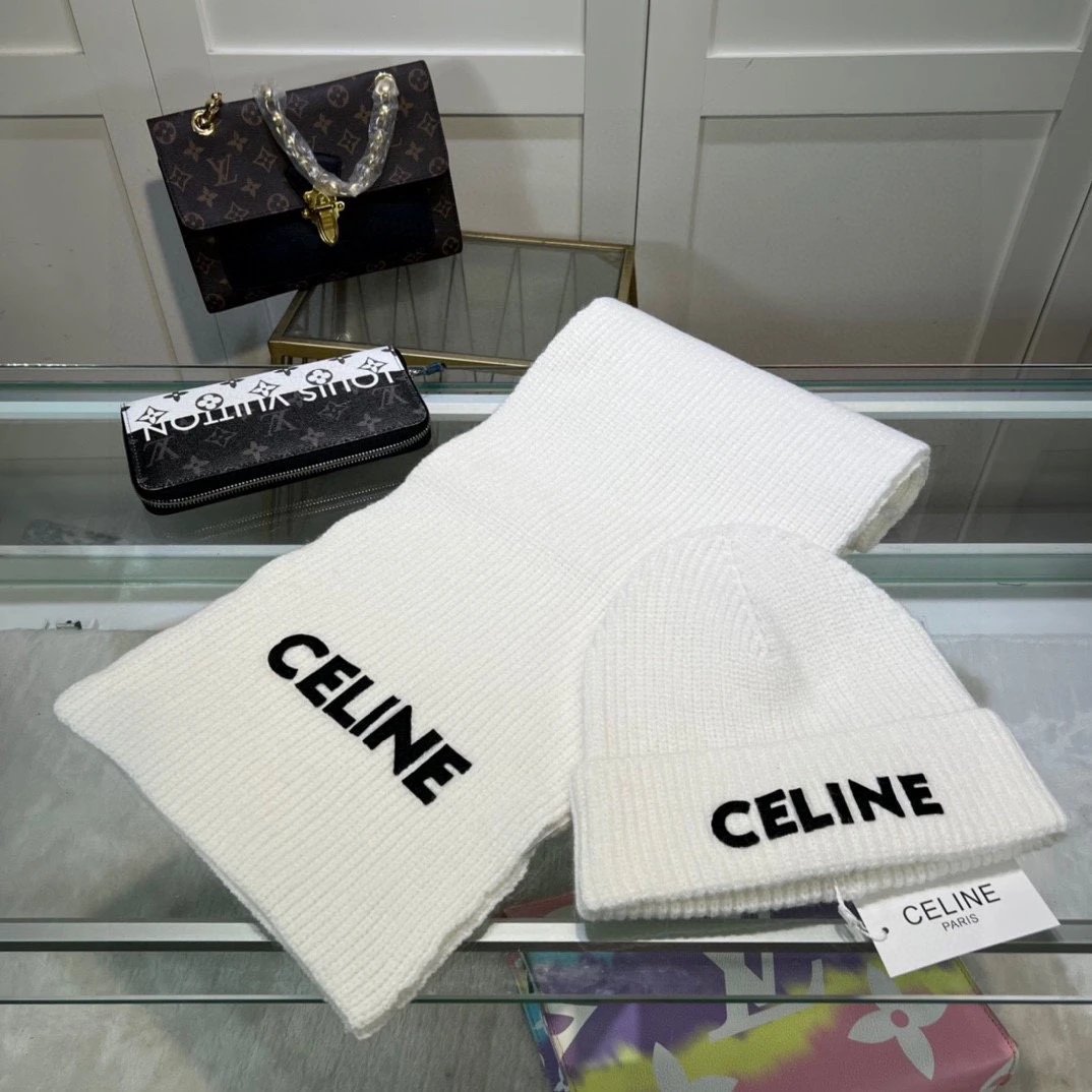 Celine Scarf & Hat Set Ver.H — Zdjęcie 8