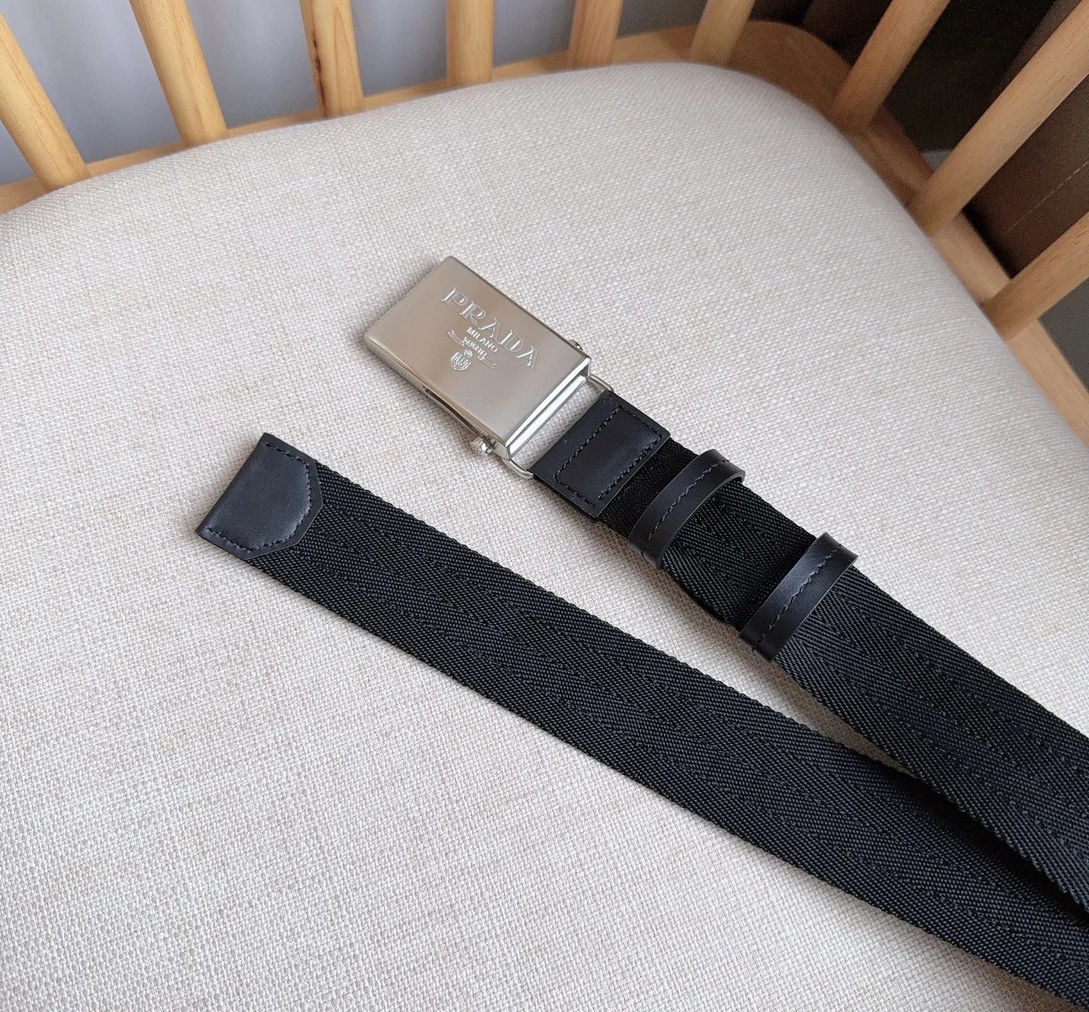 Prada Leather Belt Ver.J — QC