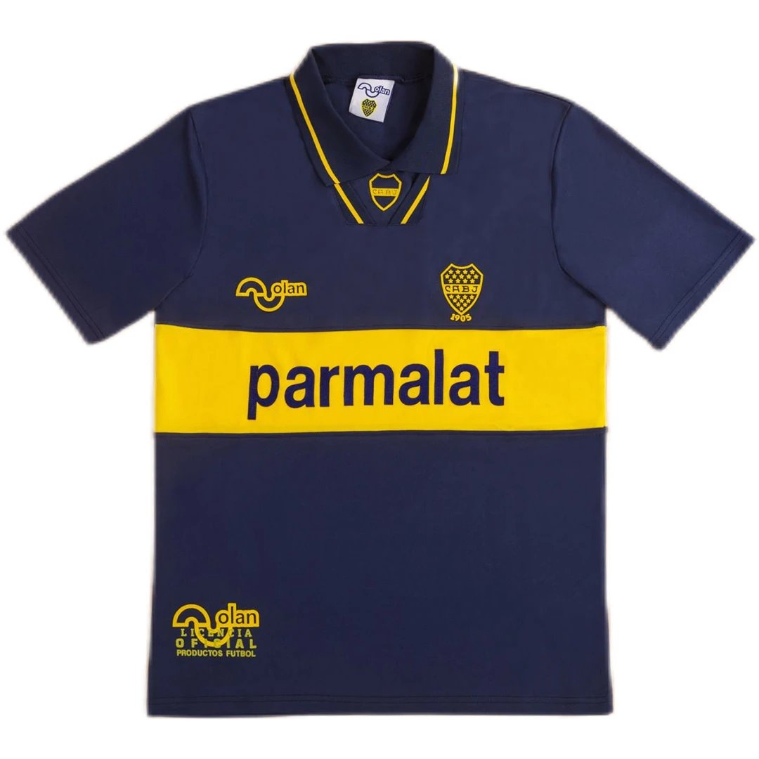 Boca Juniors 1993/95 Retro Home Jersey — photo 3