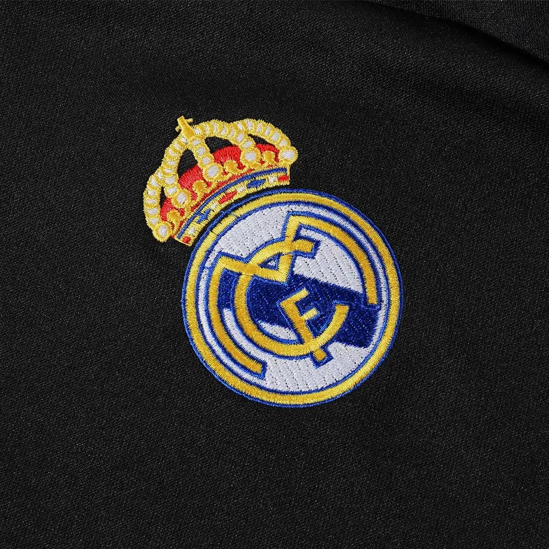 Real Madrid 1 4 Zip Tracksuit 2025 26 Black — photo 9