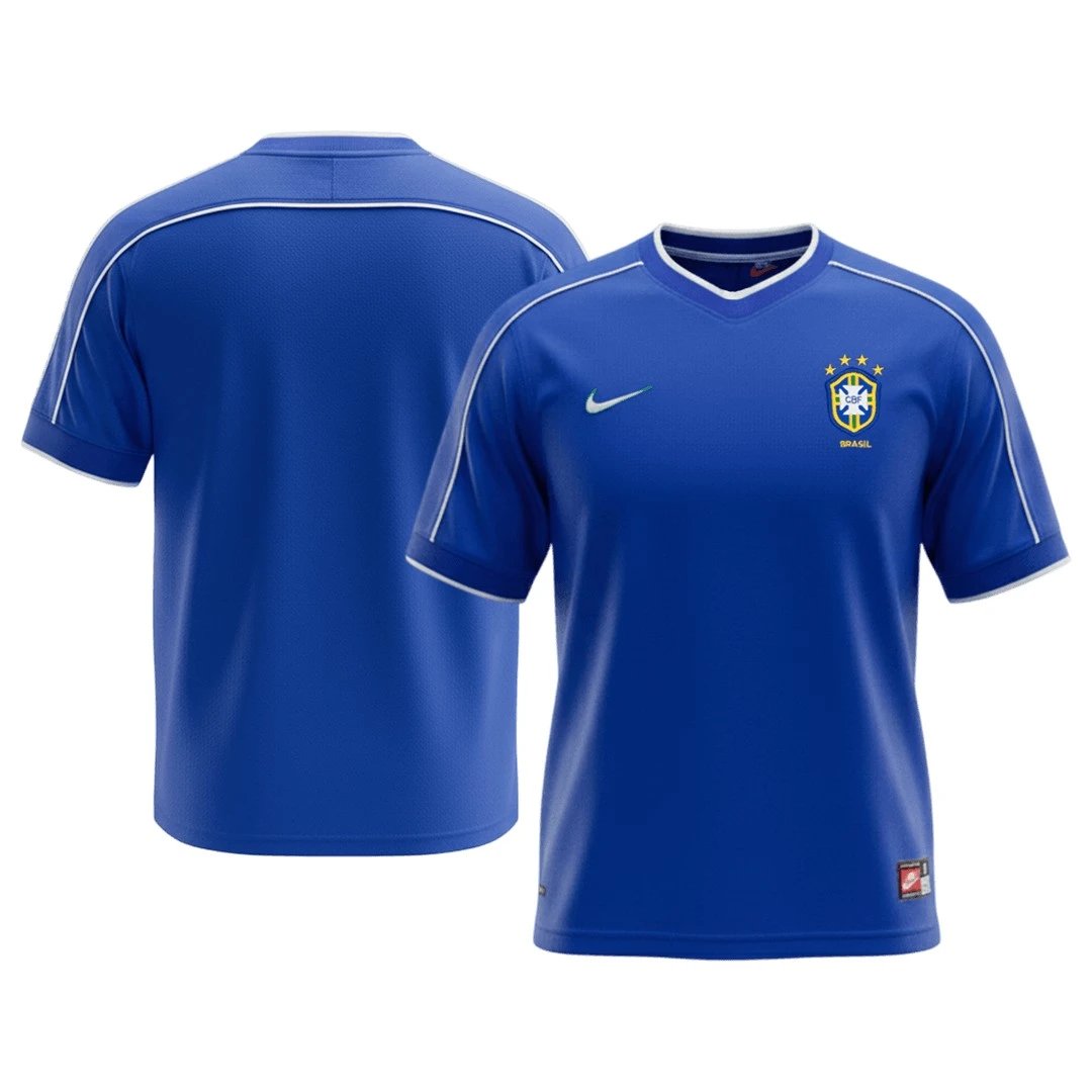 Brazil Retro Away Jersey — photo 3