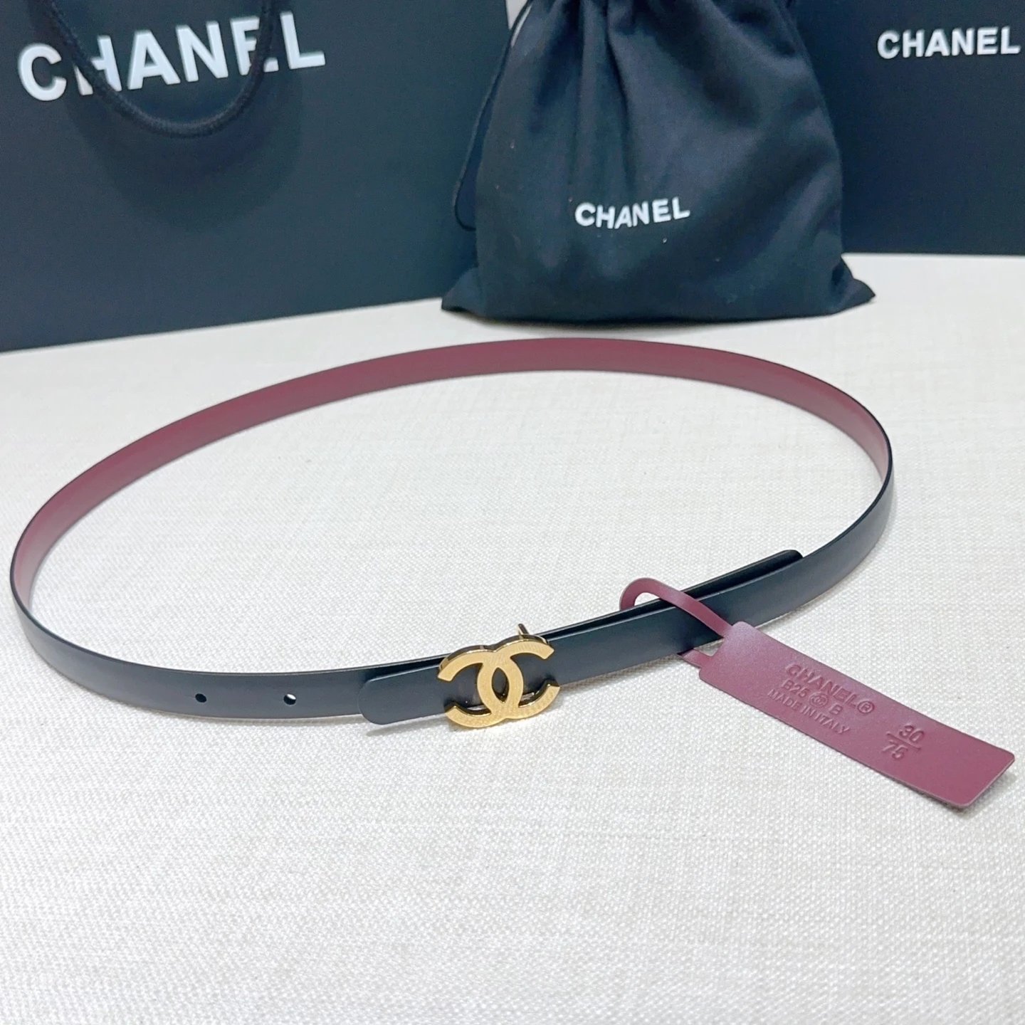 Chanel Reversible Belt — photo 2