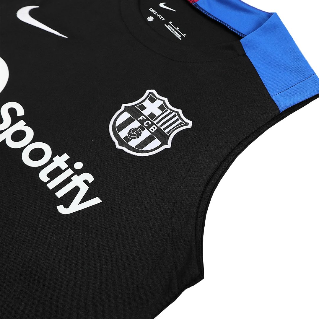 Barcelona Pre Match Sleeveless Top 2024 25 Black — photo 5