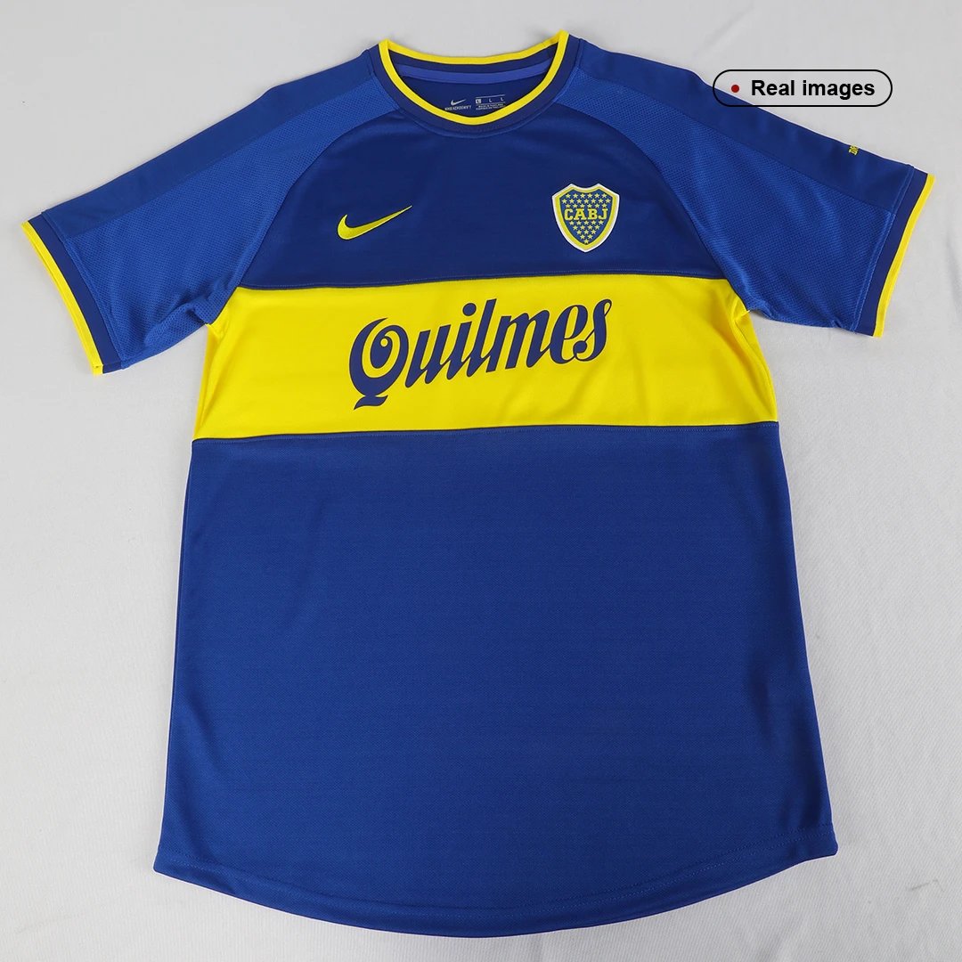 Boca Juniors 2000/01 Retro Home Jersey — photo 8