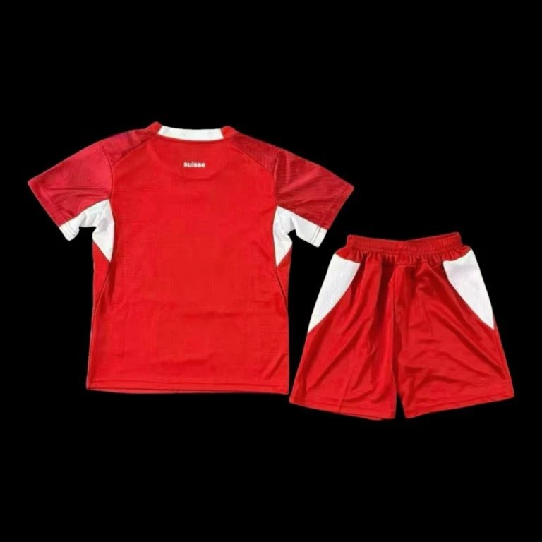 Switzerland 2026 Home Jersey - Kids — Zdjęcie 2