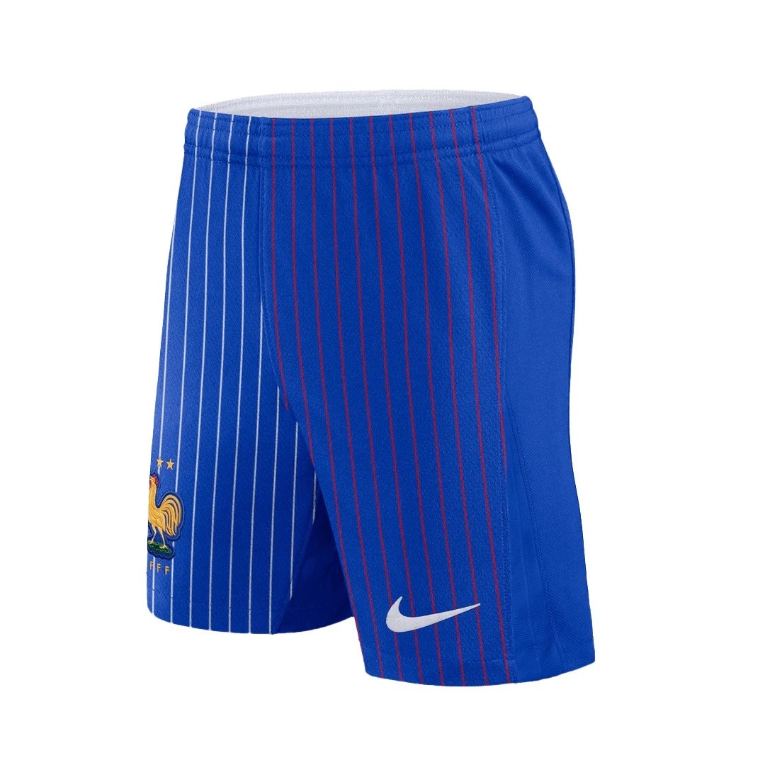 France Away Soccer Shorts 2024 — photo 2
