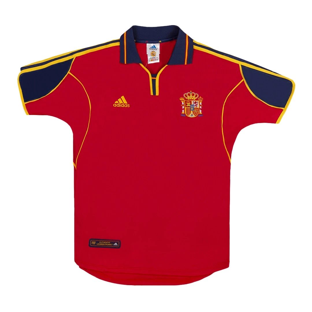 Spain 2000 Retro Home Jersey — Photo 3