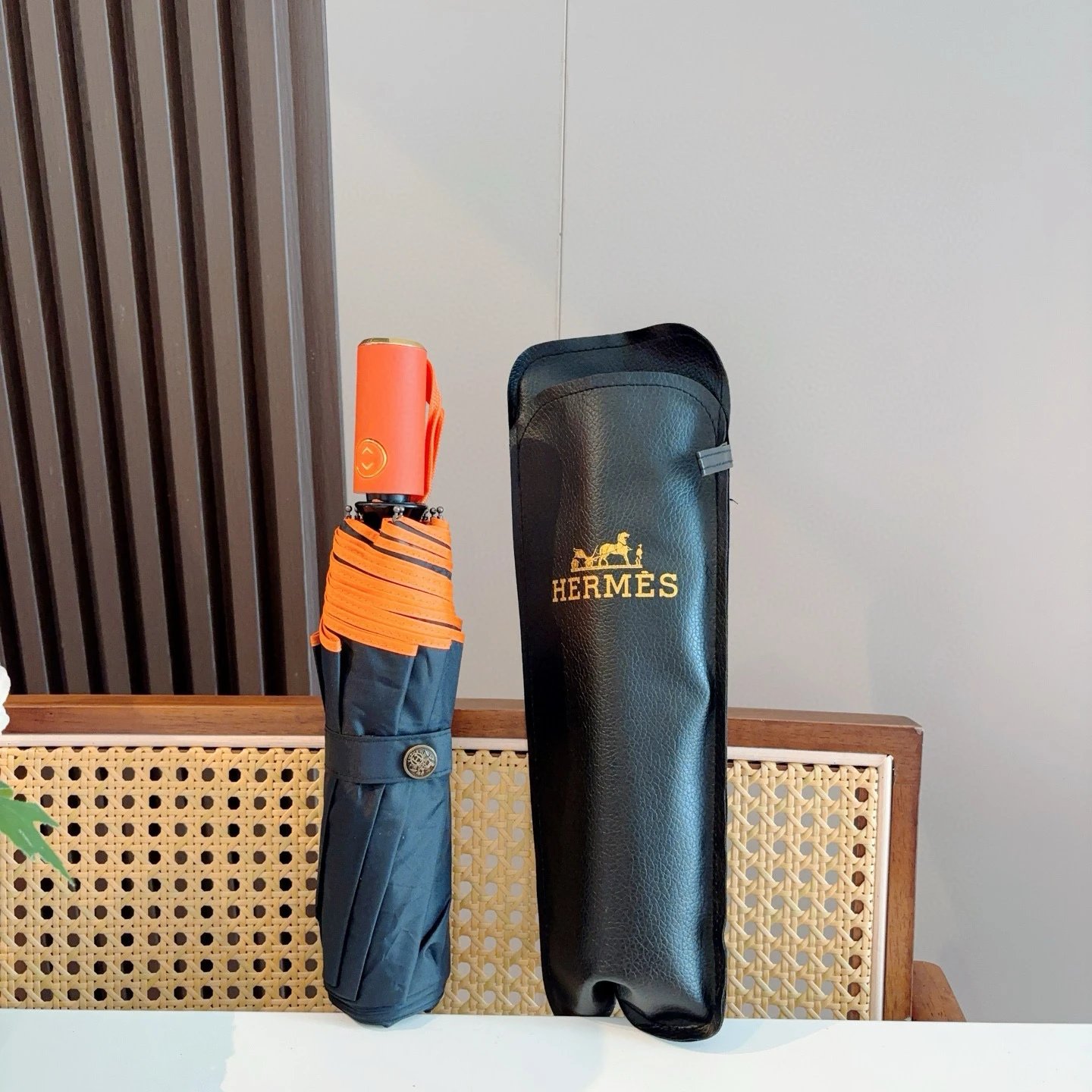 Hermes UV Protection Folding Umbrella Ver.D — Photo 3