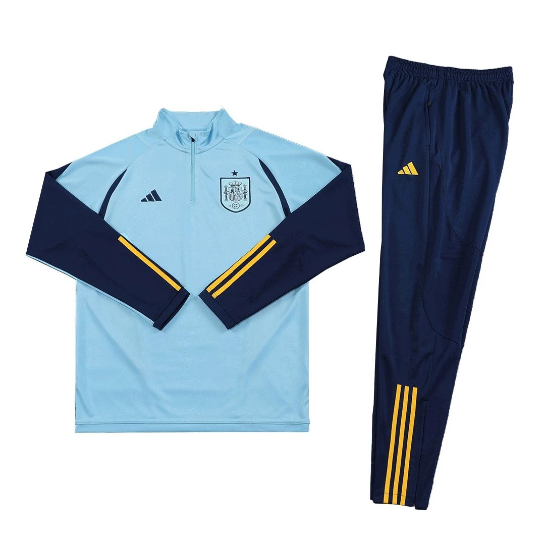 Spain 2022 1 4 Zip Tracksuit 23 Blue — Photo 19
