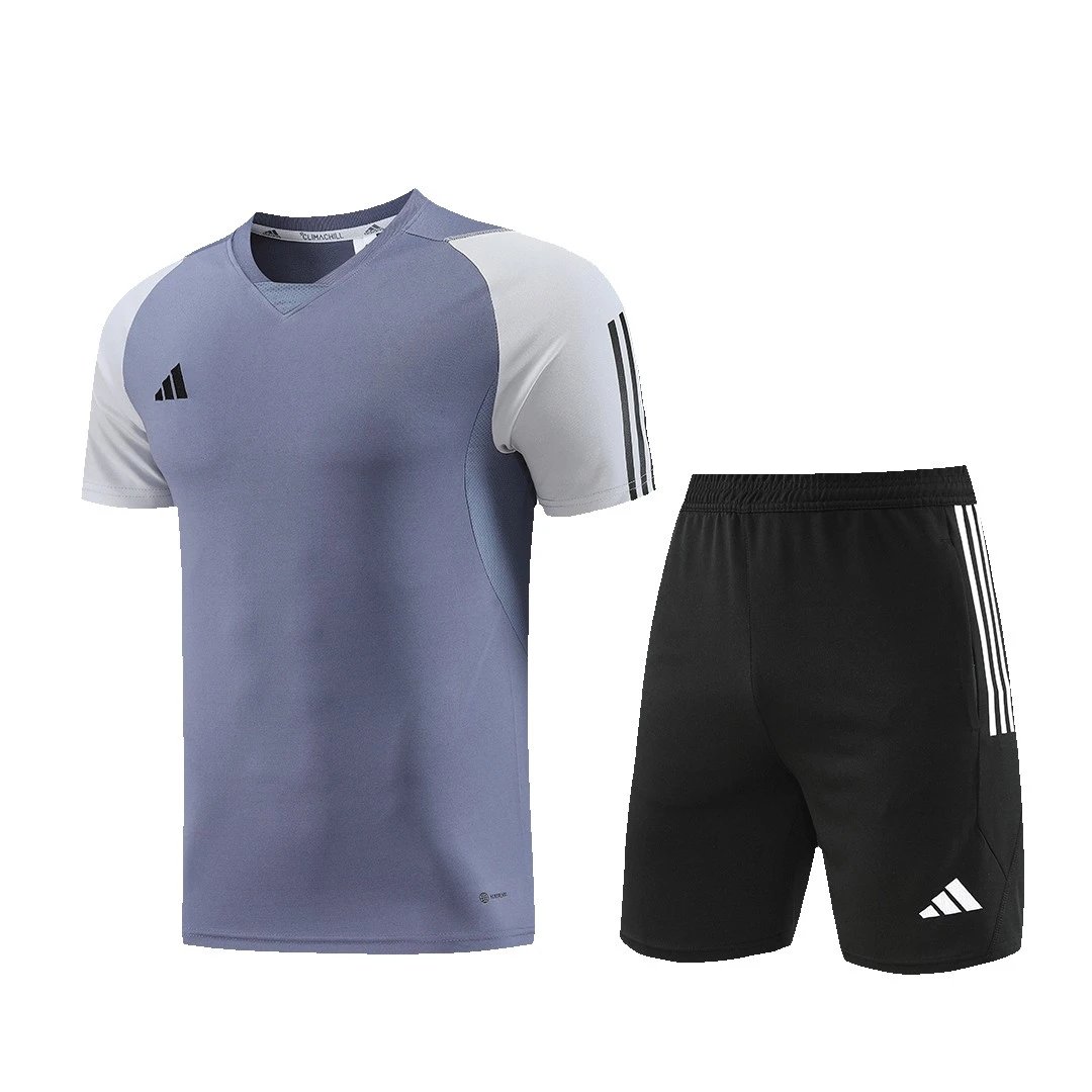 Customize Team Jersey Kit Shirt Short Gray — QC