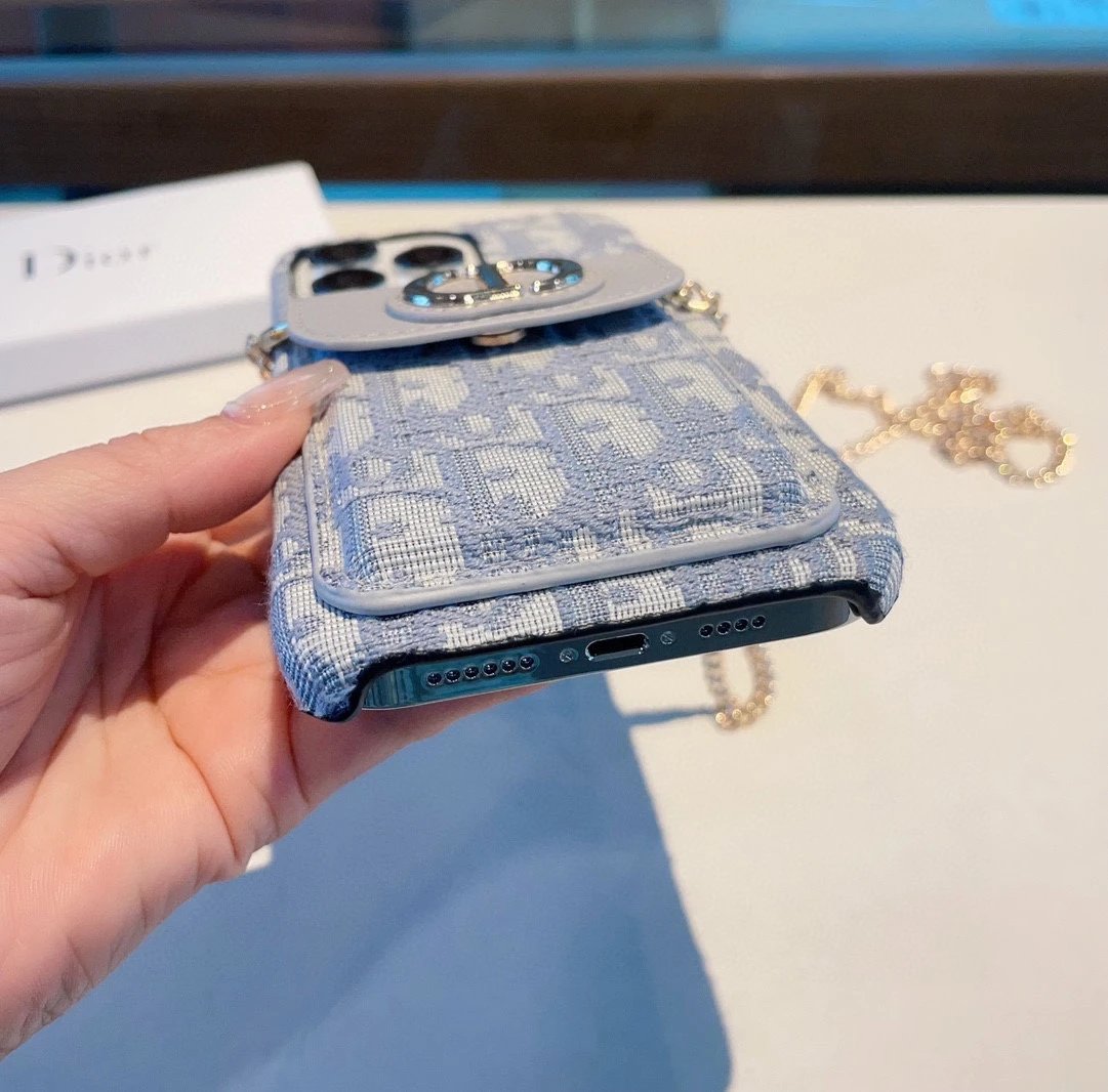Dior Crossbody Strap Phone Case Ver.B — QC