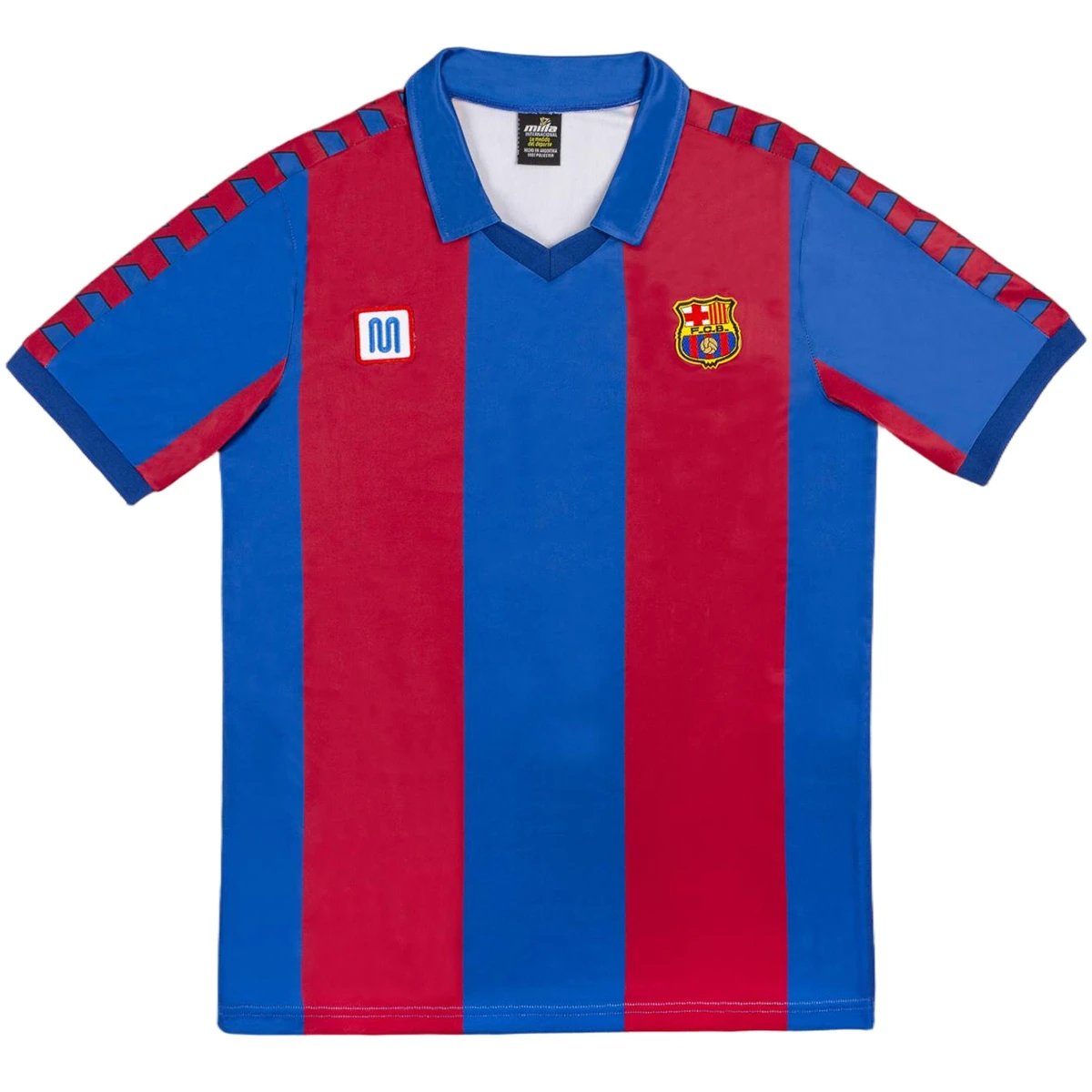 Barcelona 1980/82 FC Retro Home Jersey — Zdjęcie 3