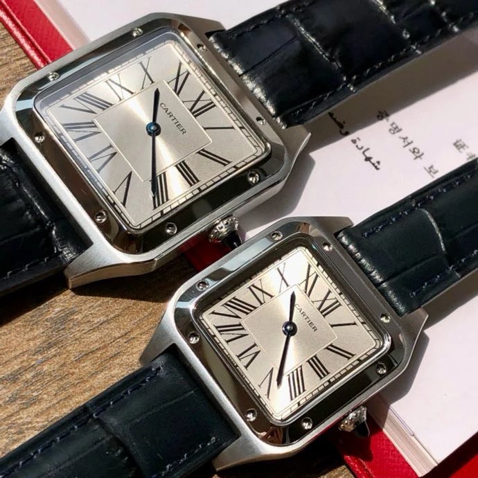 Cartier Santos Automatic Couple Watch 38mm — Zdjęcie 7