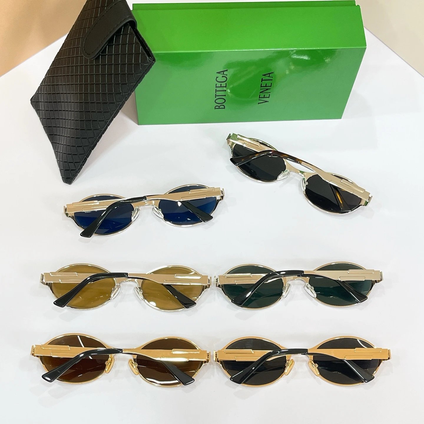 Bottega Veneta BV1456S Sunglasses 55-21-135 Ver.B — QC