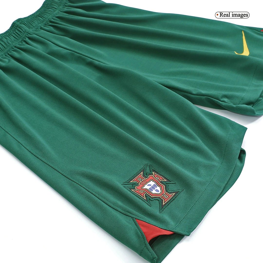 Portugal Home Soccer Shorts 2022 — photo 10