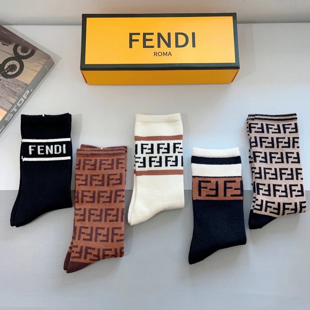 Fendi Knee-High Socks — QC