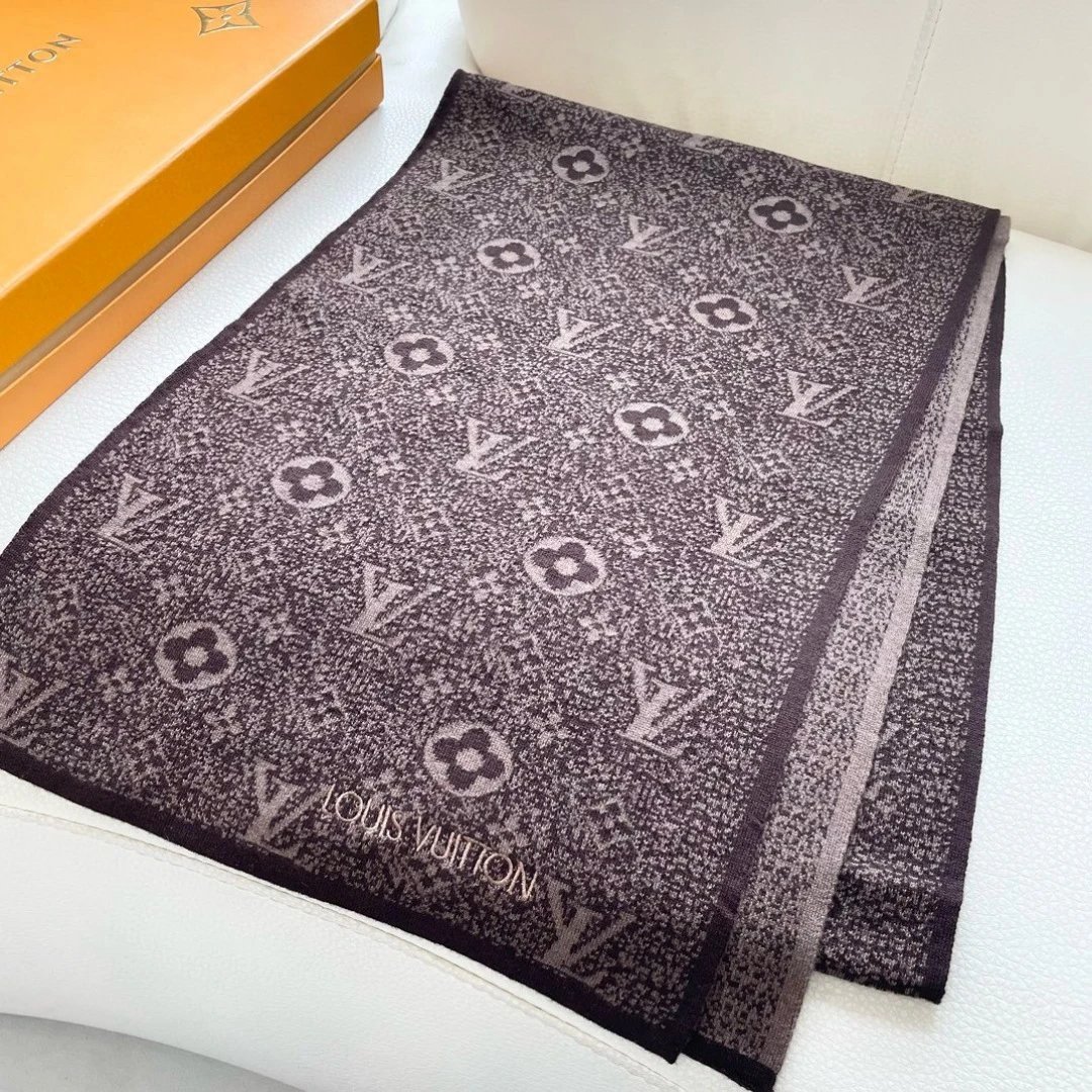 Louis Vuitton Cashmere Scarf Ver.I — Zdjęcie 4