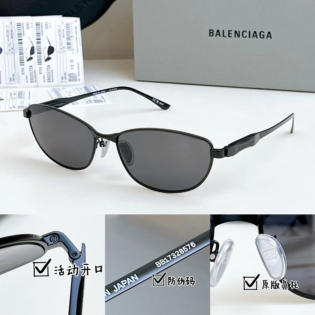 Balenciaga BB0357SA Sunglasses 62-15-145 — Zdjęcie 3