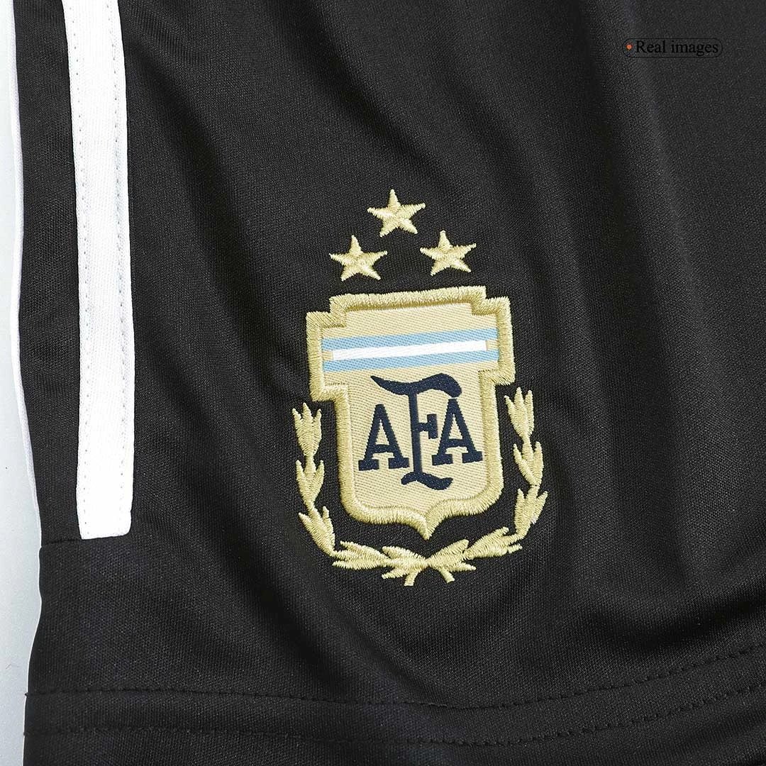 Argentina Home Soccer Shorts 2022 Three Stars — photo 5