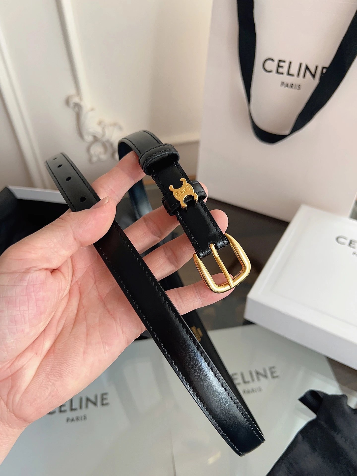 Celine Leather Belt Ver.E — Photo 7
