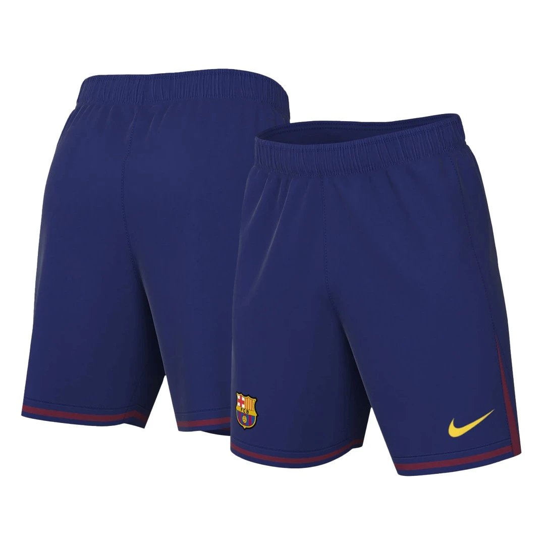 Barcelona 2025 Home Soccer Shorts 26 — QC