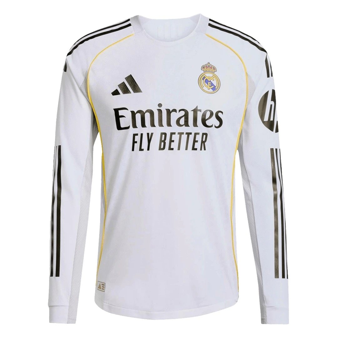 Real Madrid 25/26 Home Jersey (Player Version) — QC