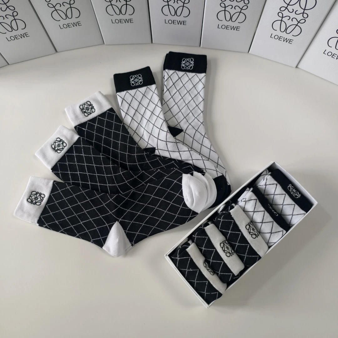 Loewe Crew Socks Ver.B — QC