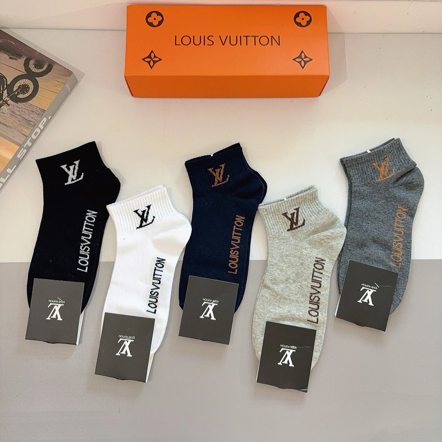 Louis Vuitton Cotton Socks Ver.B — photo 6