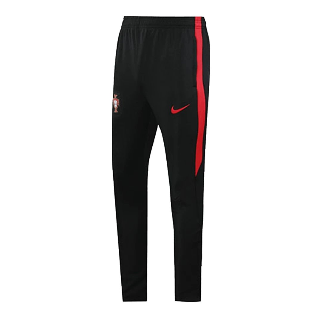 Portugal 2020 Soccer Pants Black Red Jersey — Photo 2