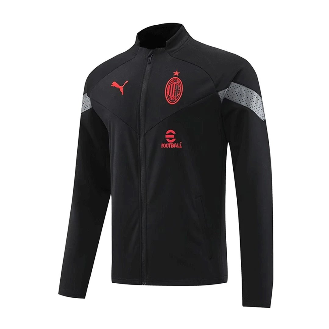 AC Milan Jacket Tracksuit 2022 Black — photo 4