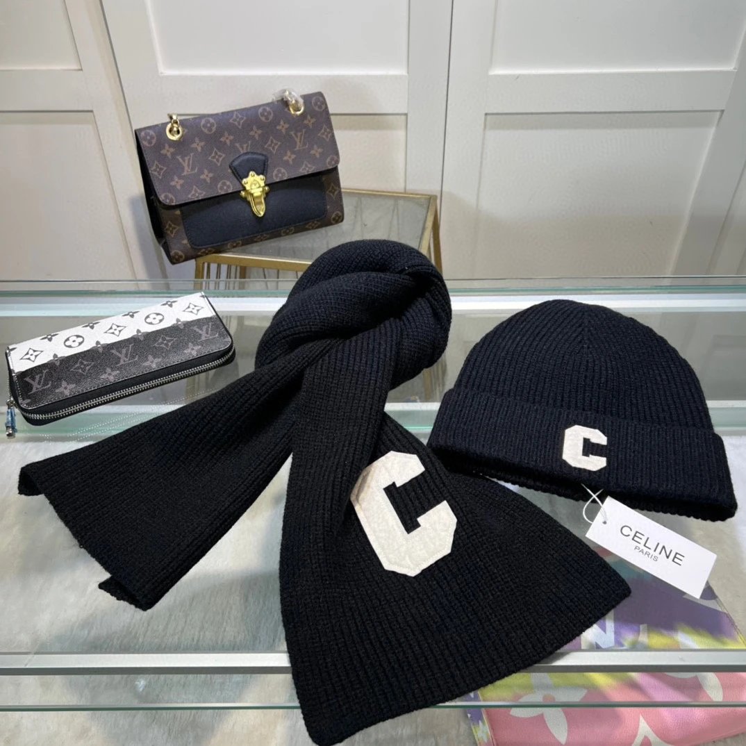 Celine Scarf & Hat Set Ver.B — Zdjęcie 2