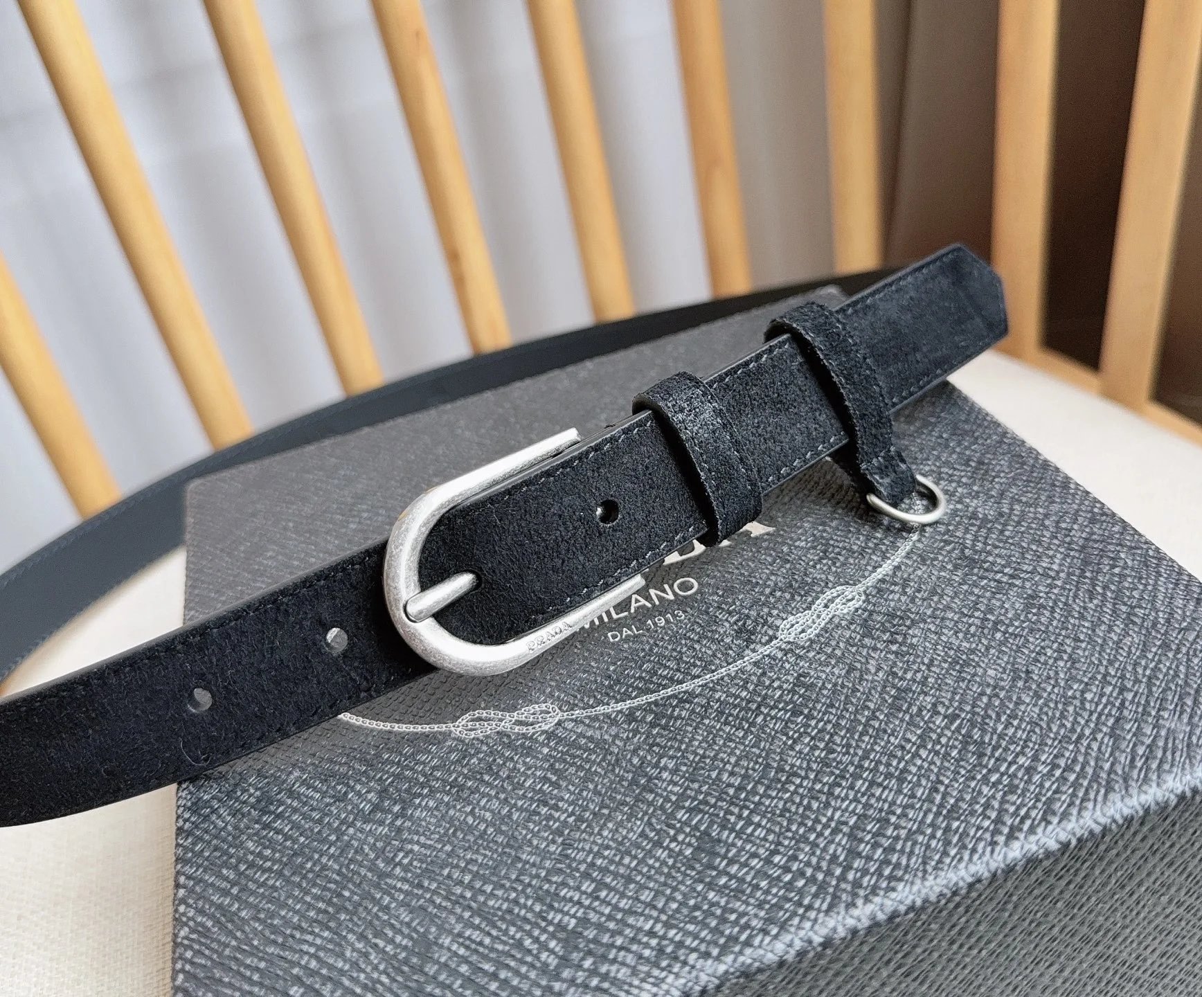 Prada Leather Belt Ver.G — photo 7