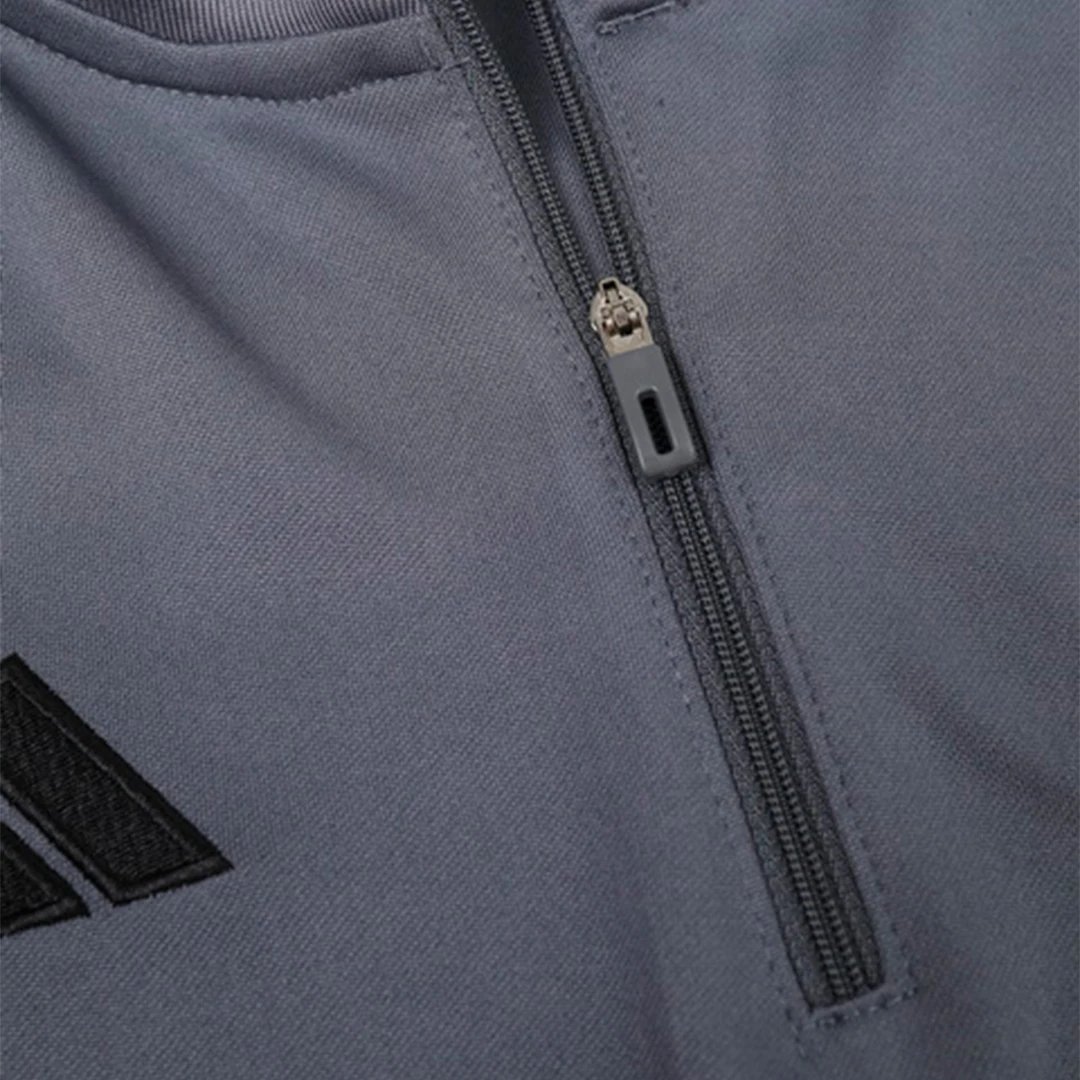 Inter Miami CF 1 4 Zip Tracksuit 2023 24 Kids Gray — photo 7