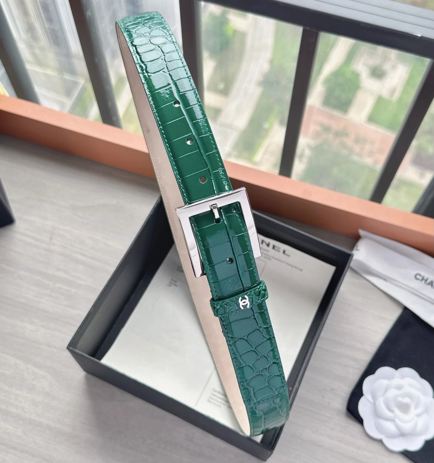 Chanel Leather Reversible Belt Ver.F — photo 4