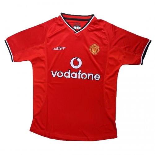 Manchester United 2000/02 Retro Home Jersey — photo 3