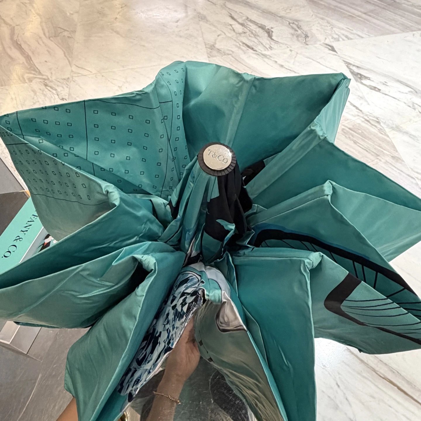 Tiffany UV Protection Folding Umbrella Ver.E — Photo 4