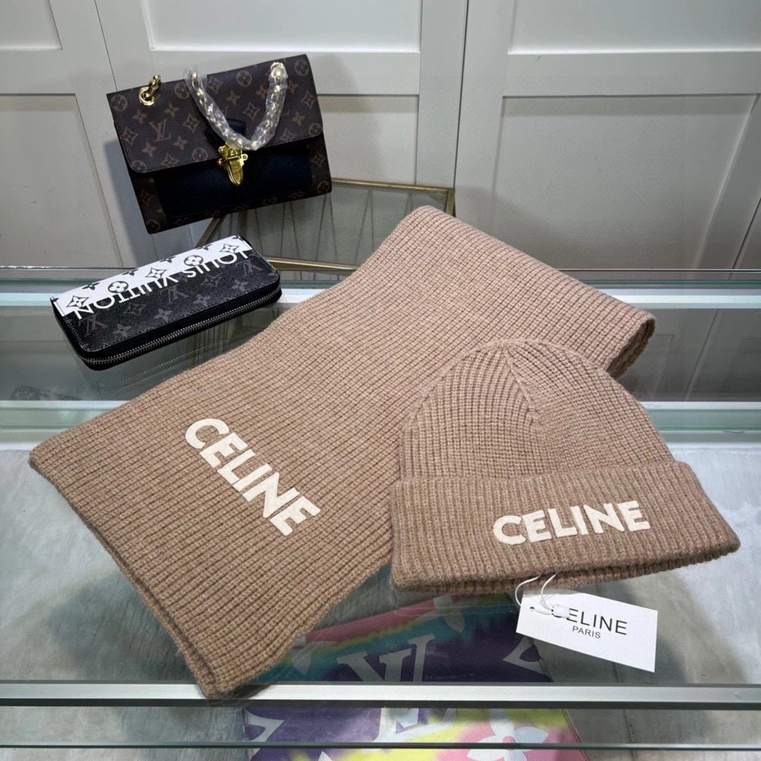 Celine Scarf & Hat Set Ver.G — Zdjęcie 6