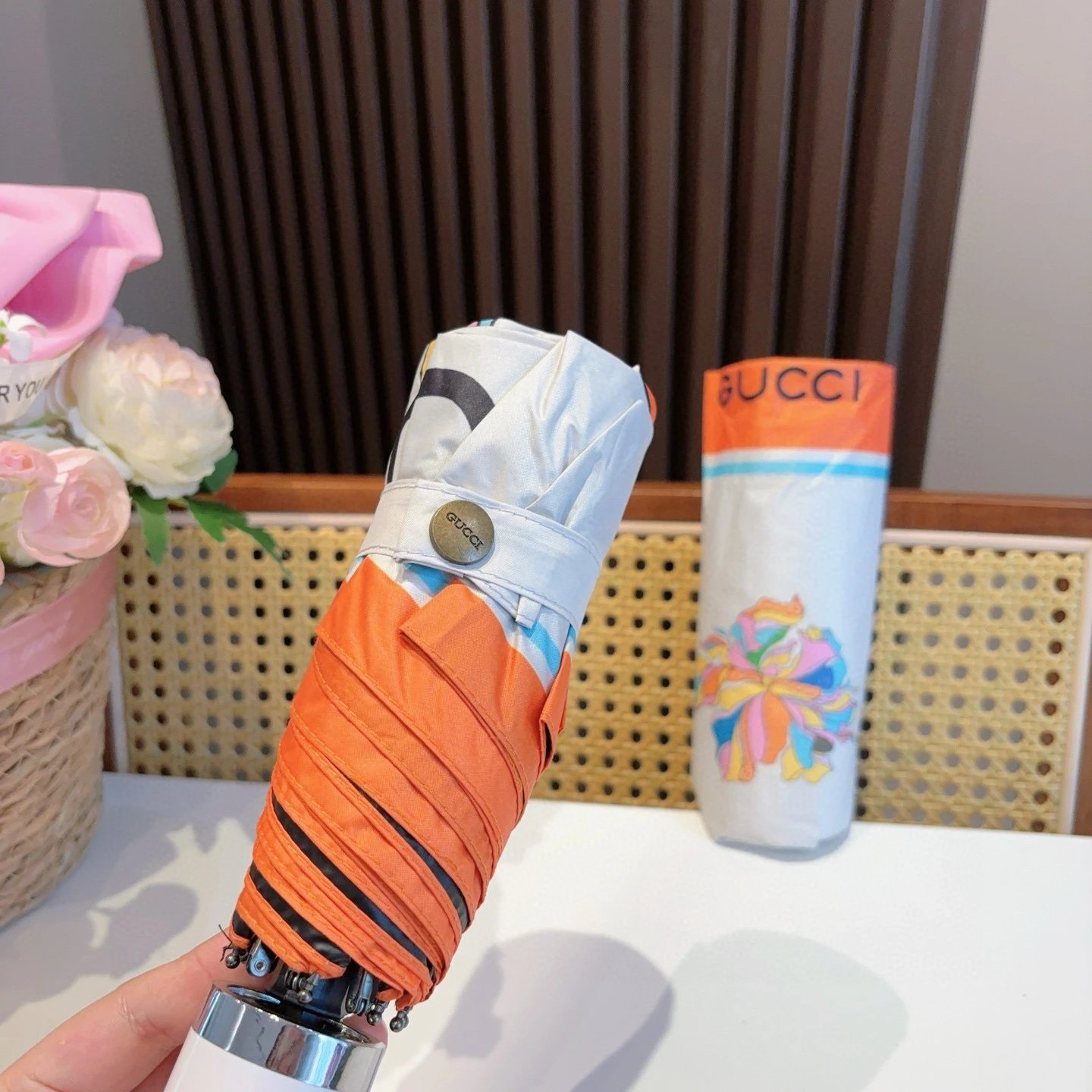 Gucci UV Protection Folding Umbrella Ver.G — Photo 3