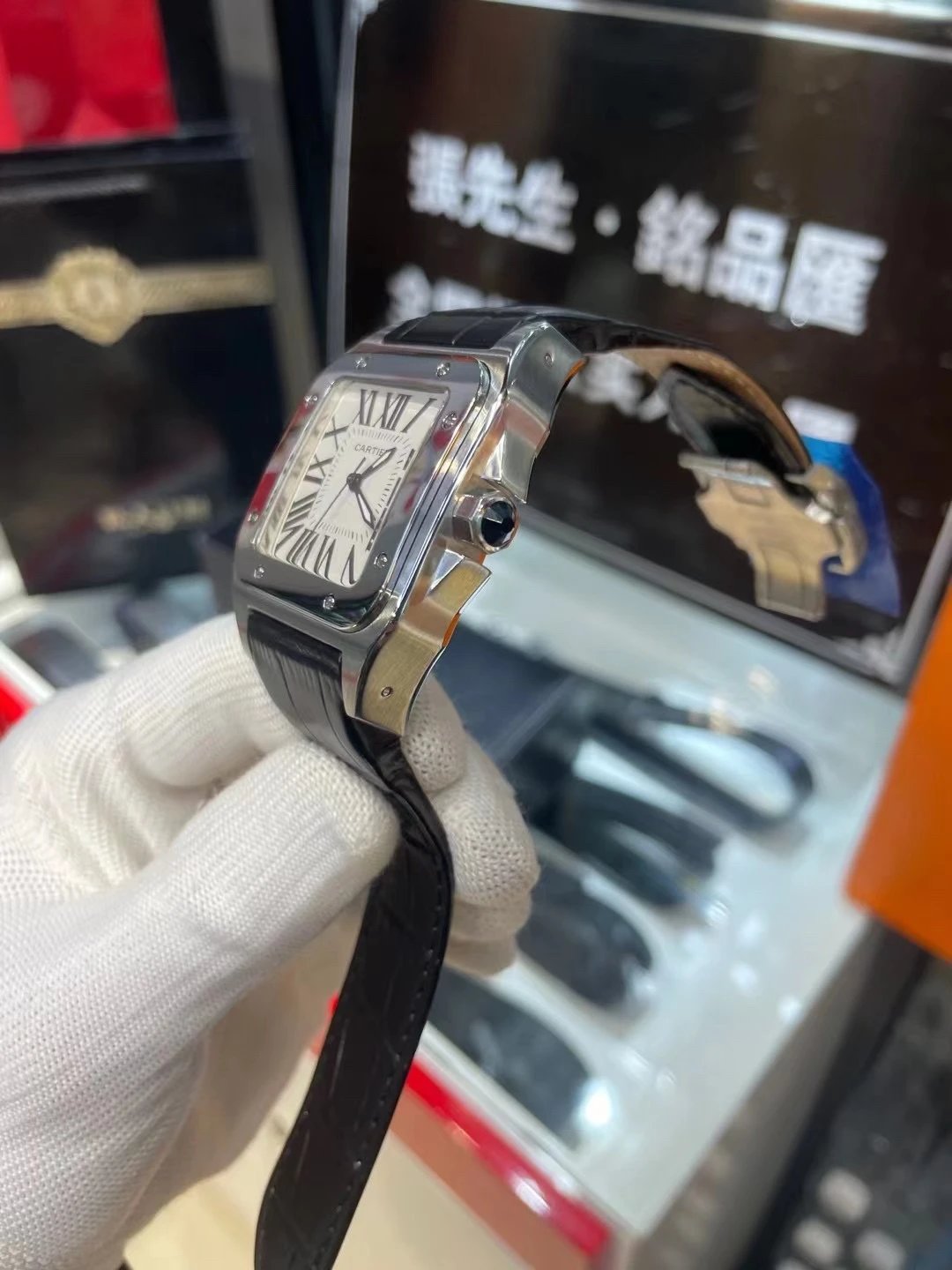 Cartier Santos Automatic Watch Ver.D — QC